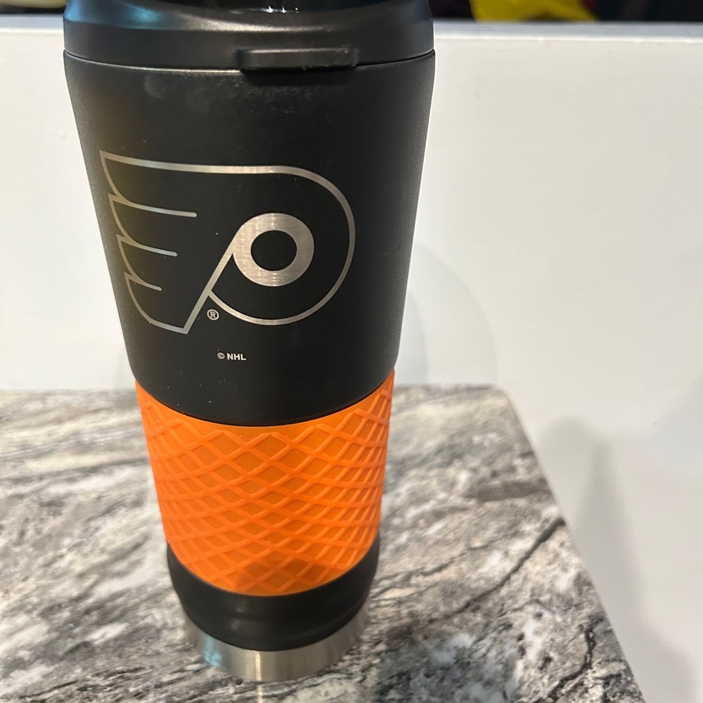 NHL Black and Orange Insulated Tumbler